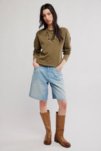Load image into Gallery viewer, Free People We The Free Jess Long Sleeve/Beech Leaves