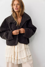 Load image into Gallery viewer, Free People We The Free Softest Touch Jacket /Charcoal Grey