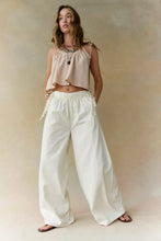 Load image into Gallery viewer, Free People Sun Dazed Pants/Clean Ivory