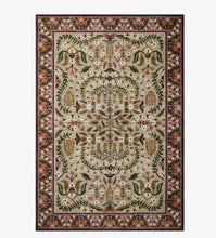 Load image into Gallery viewer, Rifle Paper x Loloi Canopy Collection Edie Printed Rug/Aubergine