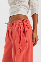 Load image into Gallery viewer, Free People Sun Dazed Pants/Cherry Tomato