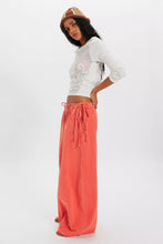 Load image into Gallery viewer, Free People Sun Dazed Pants/Cherry Tomato