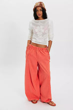 Load image into Gallery viewer, Free People Sun Dazed Pants/Cherry Tomato