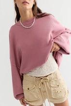 Load image into Gallery viewer, Free People We The Free Skyline Thermal /Rose Raisin