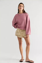 Load image into Gallery viewer, Free People We The Free Skyline Thermal /Rose Raisin