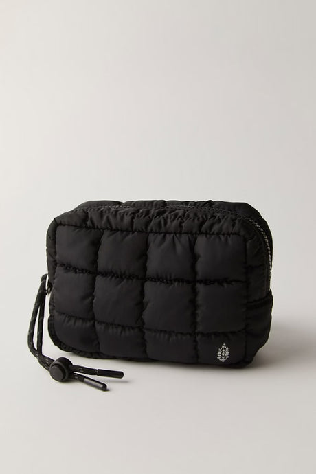 Free People  Quilted Mini Case/Black