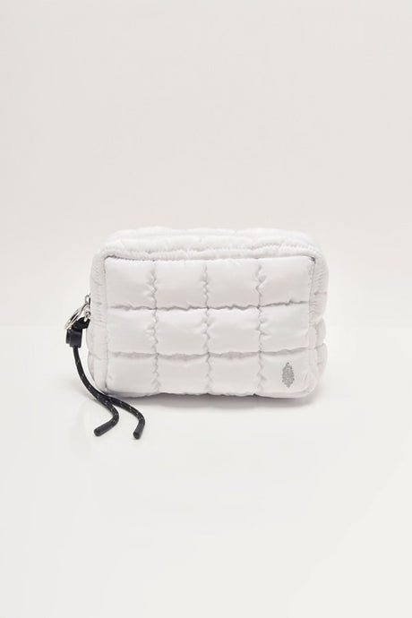 Free People Quilted Mini Case/ Optic White