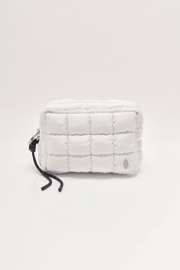 Free People Quilted Mini Case/ Optic White