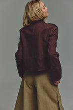 Load image into Gallery viewer, Free People We The Free Ryland Band Jacket/Double Espresso