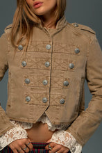 Load image into Gallery viewer, Free People We The Free Ryland Band Jacket/Irish Creme