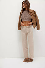 Load image into Gallery viewer, Free People We The Free Risk Taker Mid-Rise Jean/Ecur
