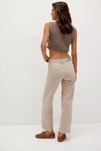 Load image into Gallery viewer, Free People We The Free Risk Taker Mid-Rise Jean/Ecur