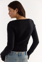 Load image into Gallery viewer, Free People Mila Pullover/Black