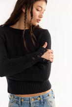 Load image into Gallery viewer, Free People Mila Pullover/Black