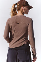Load image into Gallery viewer, Free People Cool Down Solid Crew/Sandstorm