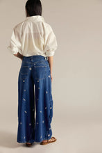 Load image into Gallery viewer, Free People We The Free Westward Embroidered Jean/Under The Sea