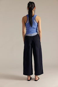 Free People We The Free Easy Peasy Pull-On Jeans/Black