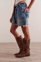 Load image into Gallery viewer, Free People We The Free Moxie Shorts/Timeless Blue