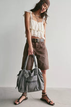 Load image into Gallery viewer, Free People We The Free Emerson Tote Bag/Gravel Rock