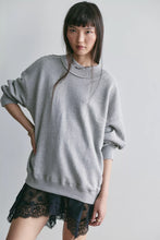 Load image into Gallery viewer, Free People We The Free Palm Springs Pullover/Heather Grey