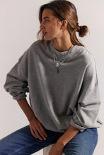 Load image into Gallery viewer, Free People We The Free Palm Springs Pullover/Heather Grey