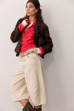 Load image into Gallery viewer, Free People We The Free Celeste Quarter Zip/Salsa