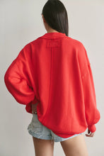 Load image into Gallery viewer, Free People We The Free Palm Springs Pullover/Fiery Red