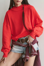 Load image into Gallery viewer, Free People We The Free Palm Springs Pullover/Fiery Red