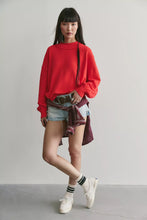 Load image into Gallery viewer, Free People We The Free Palm Springs Pullover/Fiery Red
