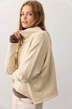 Load image into Gallery viewer, Free People We The Free My Girl Funnel Neck Pullover/Light Oatmeal Heather