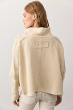 Load image into Gallery viewer, Free People We The Free My Girl Funnel Neck Pullover/Light Oatmeal Heather