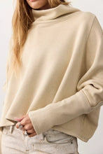 Load image into Gallery viewer, Free People We The Free My Girl Funnel Neck Pullover/Light Oatmeal Heather