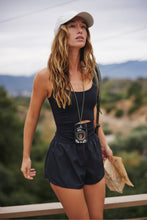 Load image into Gallery viewer, Free People Righteous Runsie/Black