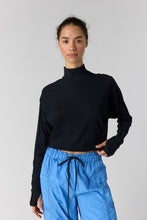 Load image into Gallery viewer, Free People Love To Move Long Sleeve/Black