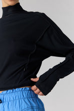 Load image into Gallery viewer, Free People Love To Move Long Sleeve/Black