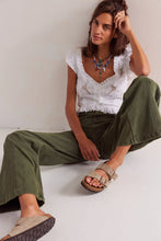 Load image into Gallery viewer, Free People We The Free Libre Wide-Leg Jeans/Thyme