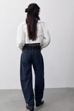 Load image into Gallery viewer, Free People We The Free Bronx Horseshoe Jeans/Deep sea
