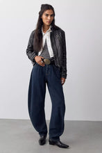 Load image into Gallery viewer, Free People We The Free Bronx Horseshoe Jeans/Deep sea