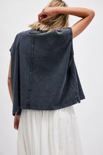 Load image into Gallery viewer, Free People We The Free Keep On Polo/Black