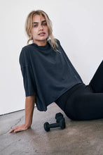Load image into Gallery viewer, Free People Inspire Tee/Black