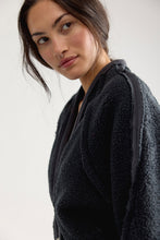 Load image into Gallery viewer, Free People We The Free Cabin Hero Cardi /Ebony