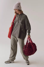 Load image into Gallery viewer, Free People Hot Shot Hooded Layer/Gunmetal