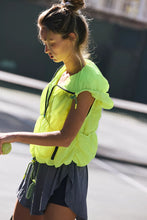 Load image into Gallery viewer, Free People Happy Camper Vest/ Highlighter Yellow