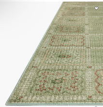 Load image into Gallery viewer, Rifle Paper X Loloi Orchard Lottie Washable Rug/Green