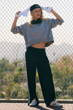 Load image into Gallery viewer, Free People One On One Mesh Pants/ Black