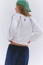 Load image into Gallery viewer, Free People Chalet All Day Velour Layer/White Combo