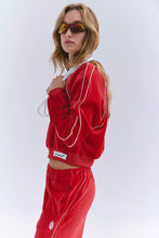 Load image into Gallery viewer, Free People Chalet All Day Velour Layer/Candy Apple