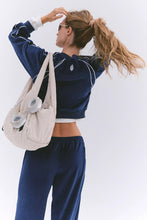 Load image into Gallery viewer, Free People Midnight NavyChalet All Day Velour Layer/