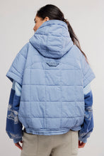 Load image into Gallery viewer, Free People Happy Trails Poncho/Blue Grey
