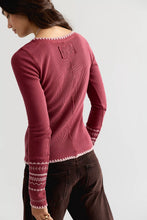 Load image into Gallery viewer, Free People We The Free Aspen Thermal /Cabernet Combo